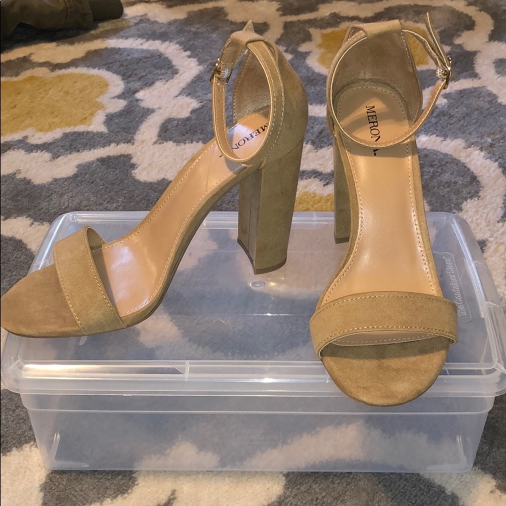 Never worn nude heels!